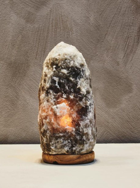 Nepal Grey Natural Salt Lamp