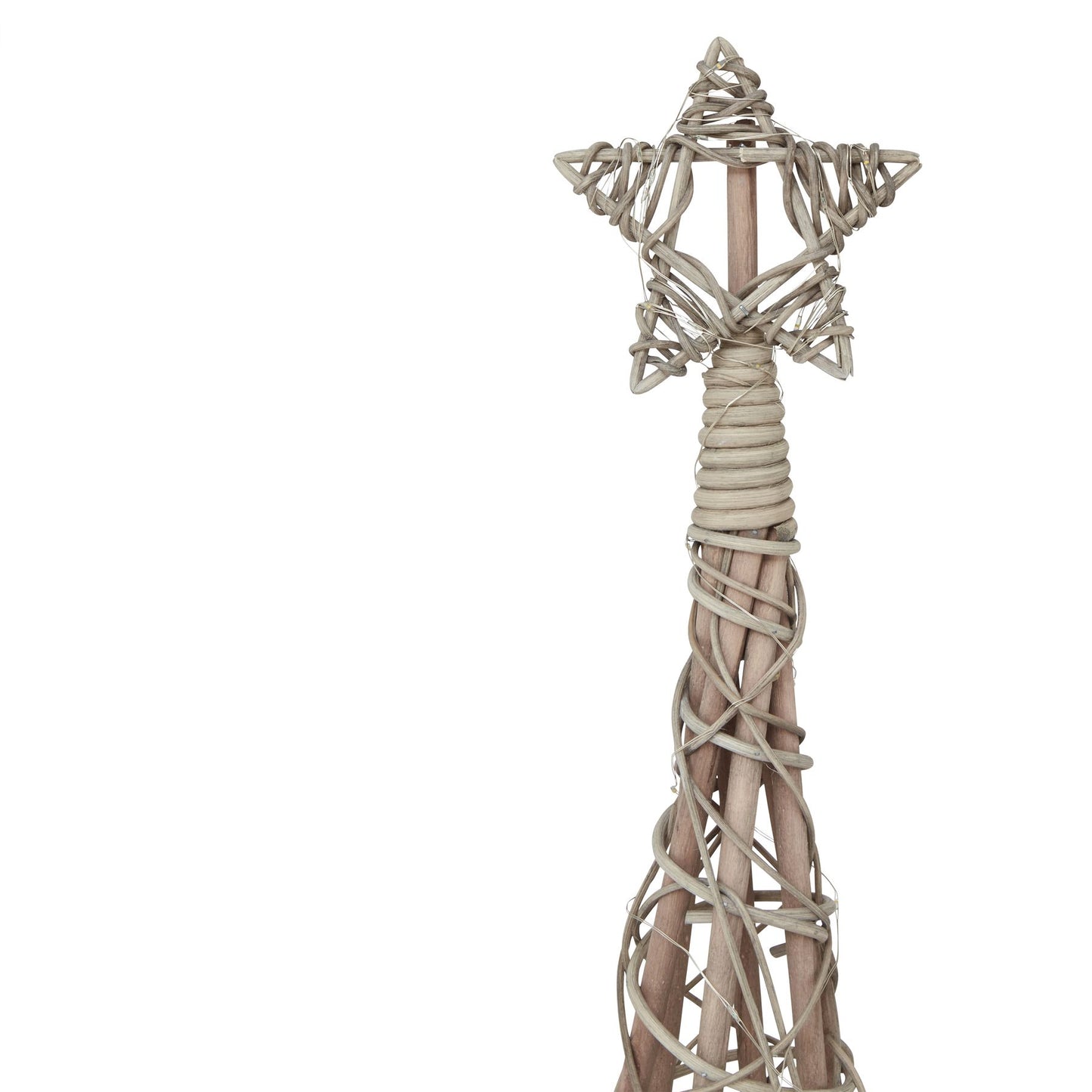 LED Wicker Christmas Tree