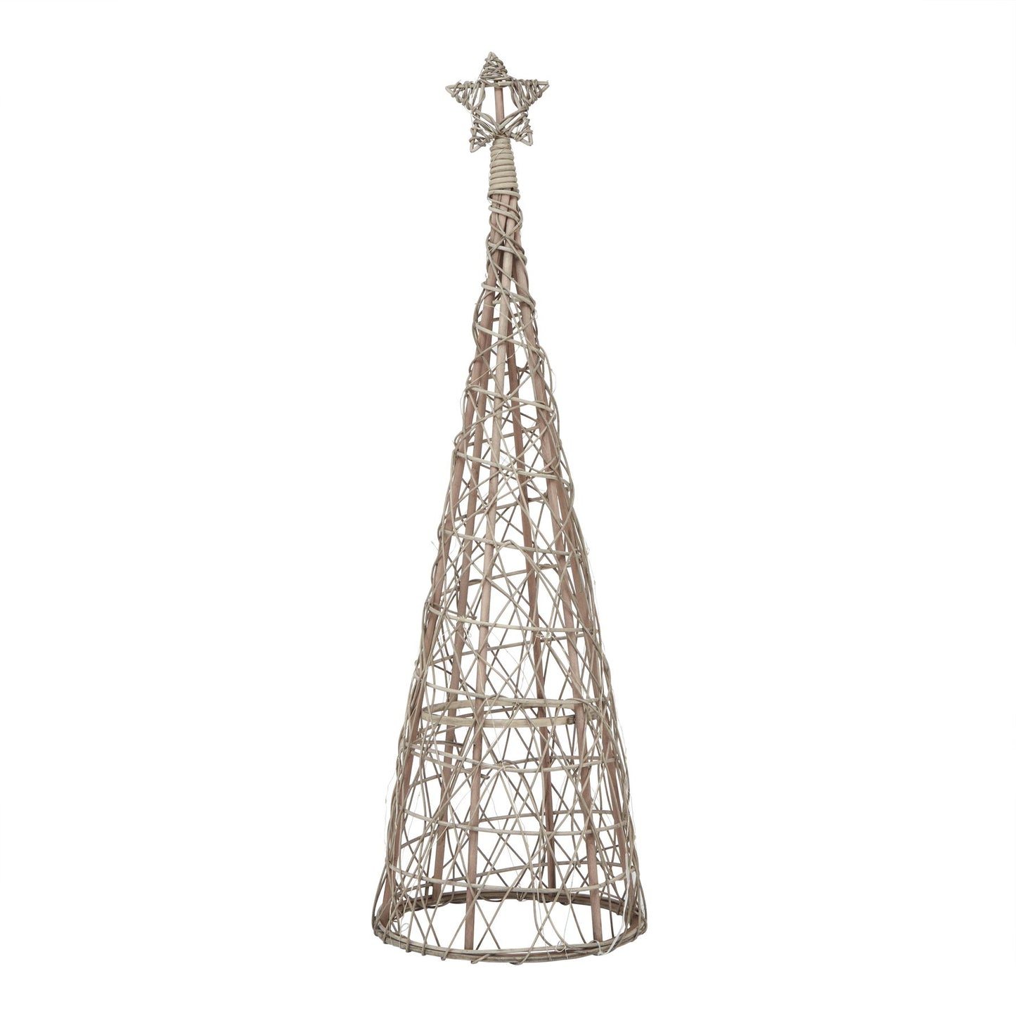 LED Wicker Christmas Tree