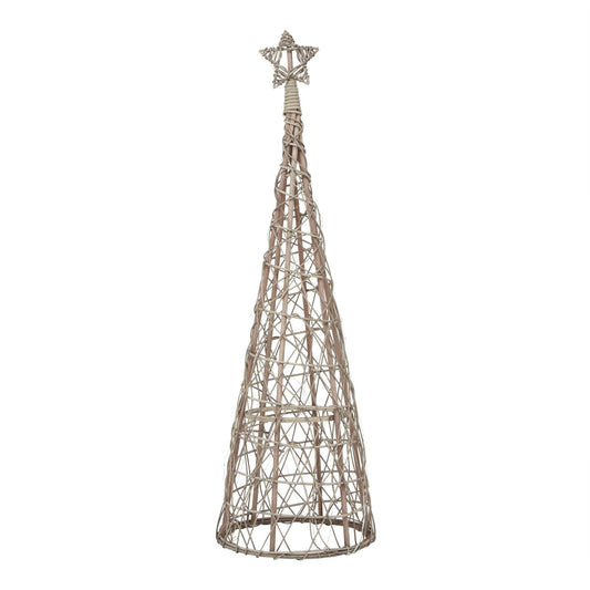 LED Wicker Christmas Tree